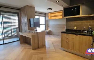 Apartamento studio jd.paulista ,semi-mobiliado ,1 dorm (suite), 1vaga,38m2.