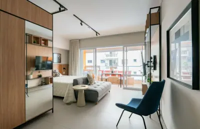 Apartamento com 1 quarto à venda na rua vieira de morais, 1936, campo belo, são paulo por r$ 675.000