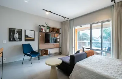 Apartamento com 1 quarto à venda na rua vieira de morais, 1936, campo belo, são paulo por r$ 600.000