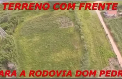 Oportunidade única! terreno/área industrial na rodovia d. pedro a venda!