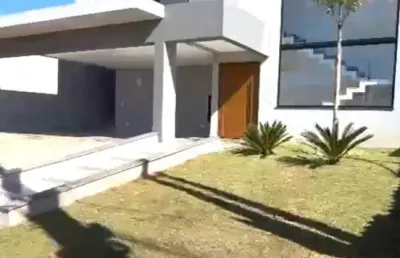 Casa nova com projeto moderno em condomínio de alto padrão em atibaia!