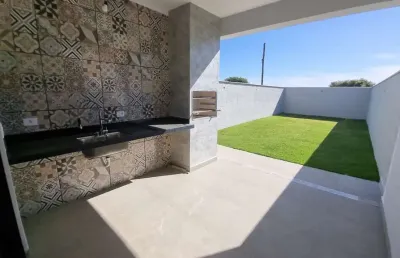 Sobrado com projeto inteligente e sustentável, 3 suítes, 146m² construído
