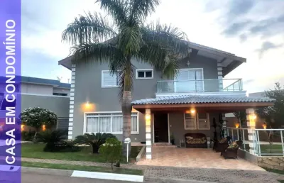 Casa de alto padrão em condomínio - 3 quartos, 1 suíte, 3 salas, 4 vagas - atibaia/sp - condomínio terras de atibaia i