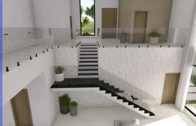 Projeto/terreno de um sobrado a venda no condomínio porto atibaia