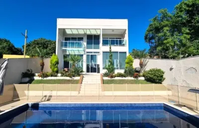 Impecável casa à venda em atibaia-sp, jardim paulista  3 quartos, 1 suíte, 2 salas, 3 banheiros, 4 vagas - 443m²