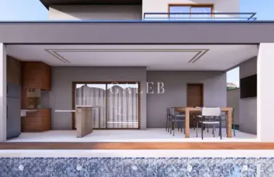 Imperdível: casa em condomínio à venda em atibaia-sp na vila santista, 3 quartos, 3 suítes, 3 salas, 5 banheiros, 4 vagas de garagem, 260m².