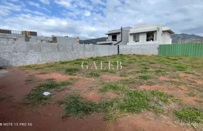 Terreno em condomínio de luxo à venda em atibaia-sp, na vila santista, com 360m² de área!