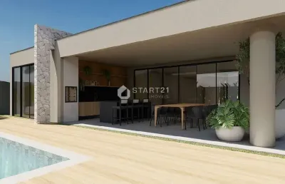 Casa duplex dos sonhos com 3 suítes, 2 vagas de garagem, área gourmet e piscina a venda no bairro b