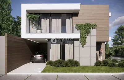 Casa a venda no alvorada com 3 suítes, a principal com closet e sacada, 1 vaga de garagem e varanda