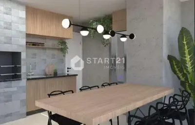 Apartamentos novos à venda no condomínio bosque duque – 1 ou 2 quartos no bairro mata atlântica em