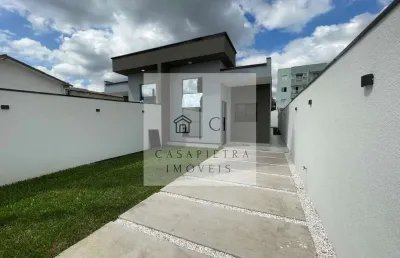 Casa à venda no bairro cidade jardim - sj dos pinhais 3 quartos 91m2