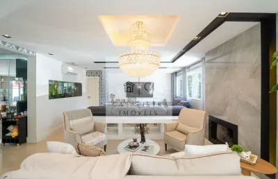 Casa alto padrão 4 suítes com piscina no bairro santa cândida 266m2