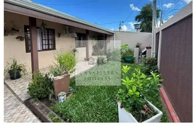 Casa térrea capão da imbuia 3 quartos com quintal e edícula 120m2