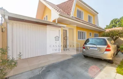 Casa duplex em condomínio fechado no cajuru - 183m²