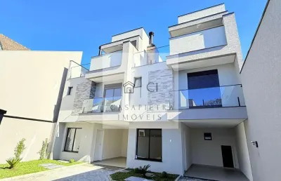 Sobrado triplex em condomínio capão da imbuia 3 quartos 136m2
