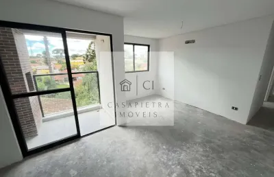 Apartamento no centro de pinhais com sacada e churrasqueira 3 quartos 79m2