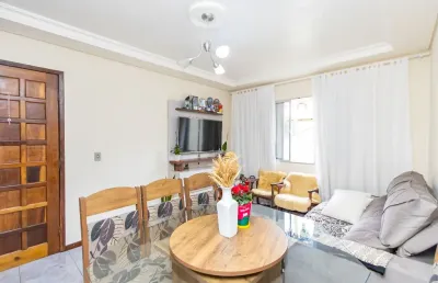 Apartamento com 3 dormitórios/1 suíte à venda, 82 m² por r$ 495.000,00 - cajuru - curitiba/pr