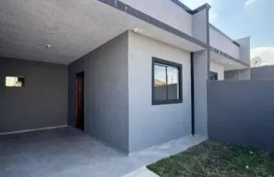 Casa com 2 dormitórios à venda por r$ 245.000 - campo de santana - curitiba/pr