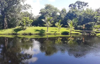Chácara no condomínio parque das árvores - estrada do coco , condomínio clube
