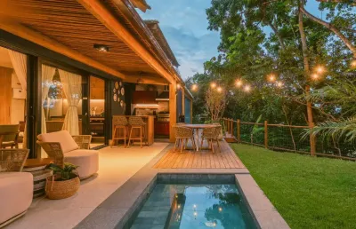 Excelente casa, alto padrão em praia do forte - condomínio praia do castelo