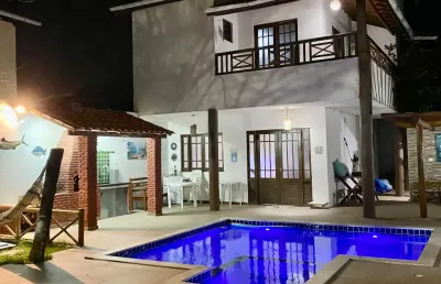 Casa em condomínio fechado com 3 quartos para alugar no Jauá, Camaçari 