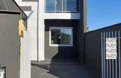 Casa com 2 quartos à venda na rua mário arins caldeira, 358, floresta, joinville por r$ 275.000