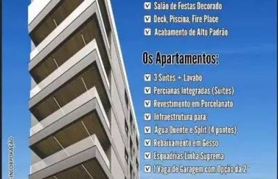 Apartamento com 3 quartos à venda na rua 1019, 212, itajubá, barra velha por r$ 965.000
