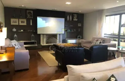 Belíssimo apartamento duplex com 670m² com 4 suítes + 5 vagas de garagem, cambuí, campinas (sp)  - co918