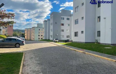 Apartamento com 2 dormitórios para alugar, 49 m² por r$ 1.790,00/mês - serraria - são josé/sc