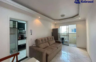 Apartamento com 2 dormitórios à venda, 58 m² por r$ 320.000,00 - barreiros - são josé/sc