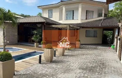 Casa com 4 quartos à venda, 325 m² por r$ 1.000.000 - itaipu - niterói/rj