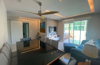 Cobertura com 3 quartos  à venda, 176 m² por r$ 1.240.000 - itacoatiara - niterói/rj
