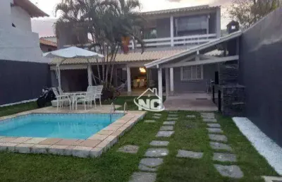 Casa com 4 quartos à venda, 360 m² por r$ 1.600.000 - piratininga - niterói/rj