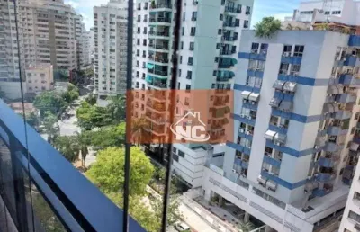 Icarai apartamento com 2 dormitórios à venda, 100 m² por r$ 662.000 - icaraí - niterói/rj