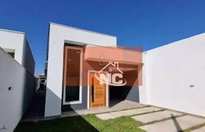 Casa com 3 dormitórios à venda, 134 m² por r$ 650.000,00 - jardim atlântico oeste - maricá/rj