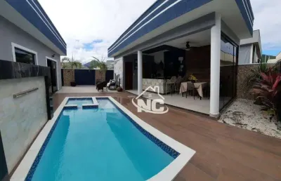 Casa com 3 dormitórios à venda, 95 m² por r$ 1.020.000,00 - inoã - maricá/rj