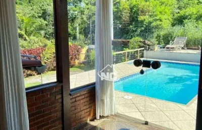 Casa com 3 quartos à venda, 350 m² por r$ 880.000 - mata paca - niterói/rj