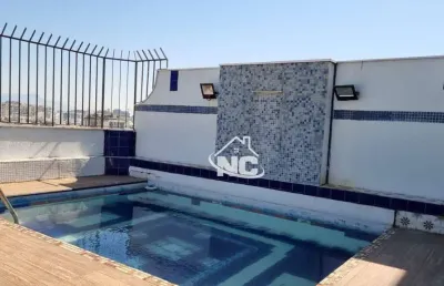 Cobertura com 3 quartos à venda, 240 m² por r$ 1.800.000 - icaraí - niterói/rj