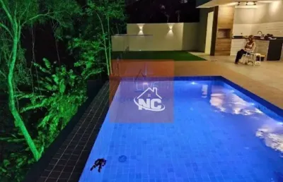Casa com 3 dormitórios à venda, 350 m² por r$ 1.590.000,00 - maria paula - niterói/rj