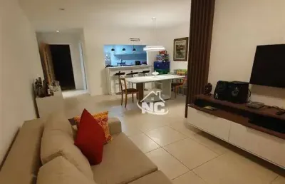 Apartamento com 4 quartos à venda, 129 m² por r$ 2.200.000 - camboinhas - niterói/rj