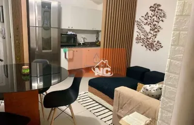 Flat com 2 quartos à venda, 50 m² por r$ 450.000 - piratininga - niterói/rj
