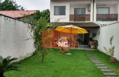 Casa com 3 dormitórios à venda, 180 m² por r$ 830.000,00 - itaipu - niterói/rj