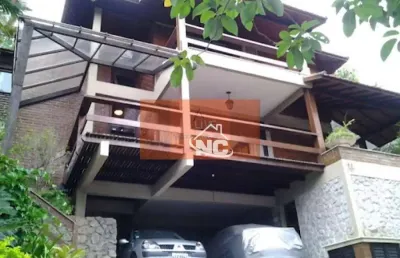 Casa com 4 quartos à venda, 500 m² por r$ 1.400.000 - badu - niterói/rj