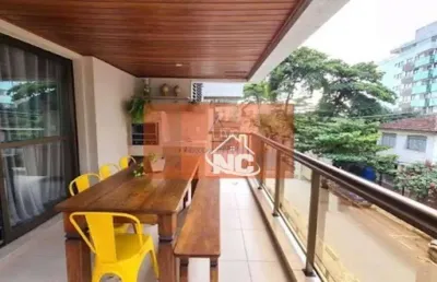 Novos começos  vende - apartamento com 3 quartos à venda, 115 m² por r$ 1.490.000 - charitas - niterói/rj
