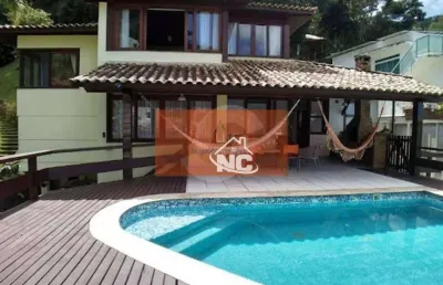 Casa com 4 quartos à venda, 218 m² por r$ 1.300.000 - badu - niterói/rj