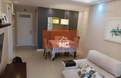 Apartamento com 3 quartos à venda, 105 m² por r$ 850.000 - santa rosa - niterói/rj