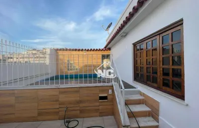 Cobertura com 2 quartos à venda, 179 m² por r$ 850.000 - icaraí - niterói/rj