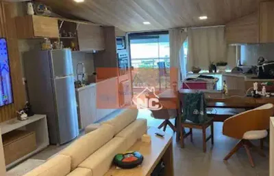 Cobertura com 1 quarto à venda, 62 m² por r$ 1.100.000 - camboinhas - niterói/rj
