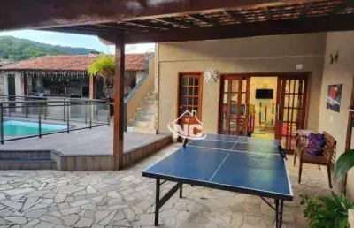 Casa com 4 dormitórios à venda, 200 m² por r$ 1.200.000,00 - serra grande - niterói/rj
