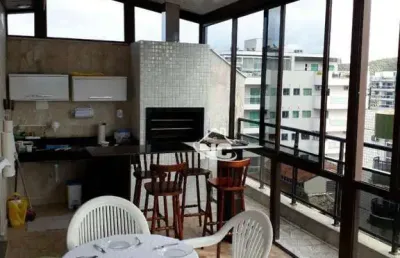 Cobertura com 4 quartos à venda, 184 m² por r$ 1.300.000 - passagem - cabo frio/rj